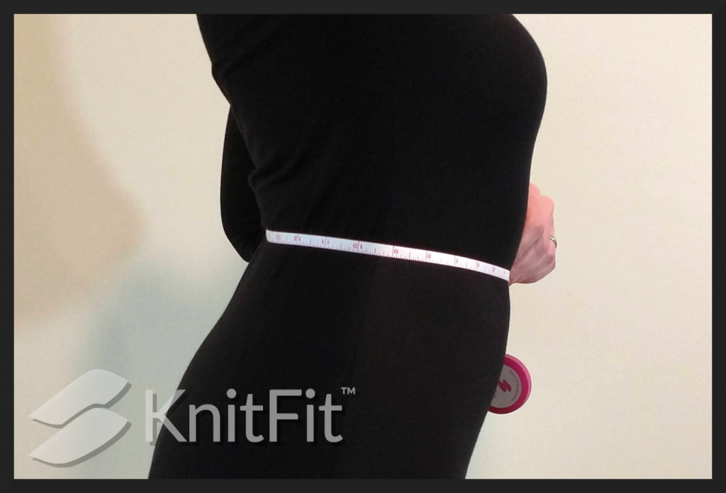 Waist circumference side view